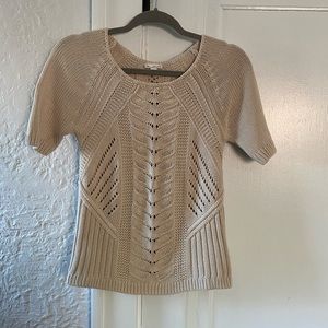 GAP All-Season Short Sleeve Cotton Sweater